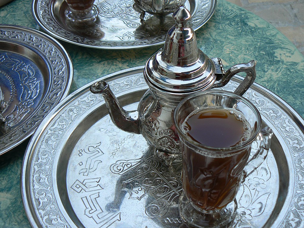 Moroccan mint tea